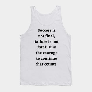 motivational phrases #3 Tank Top